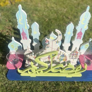 Colorful Ramadan Decorative Stands