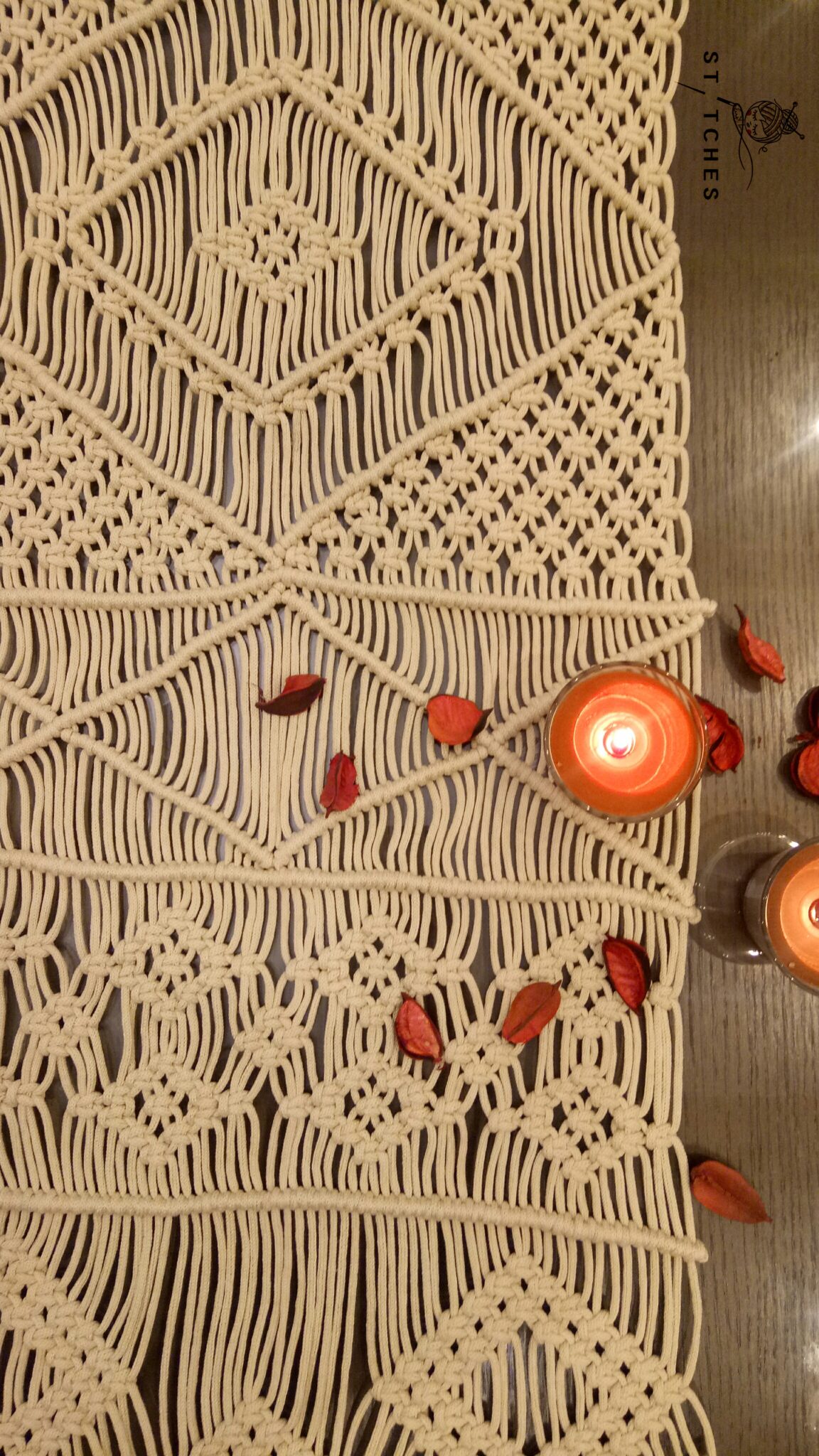 macrame table runner 3 IMG20190313200935 scaled