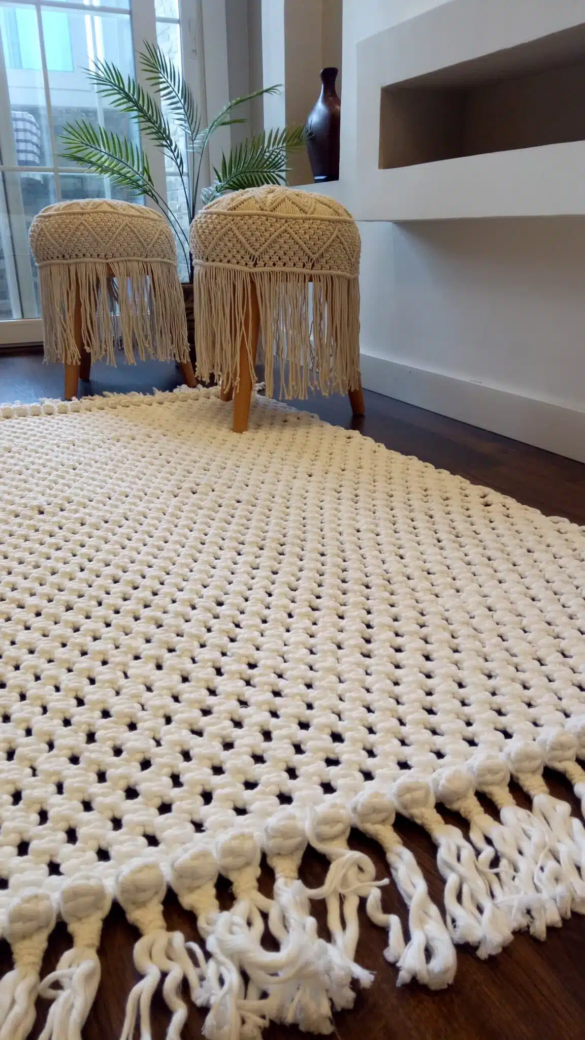 macrame rug 1 macrame rug