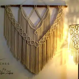 Macrame Wall Hanging (BOHO STYLE / Tapestry Art-Home Decor)