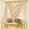 ZOYA macrame shelf