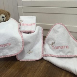 Baby GIRL towel set