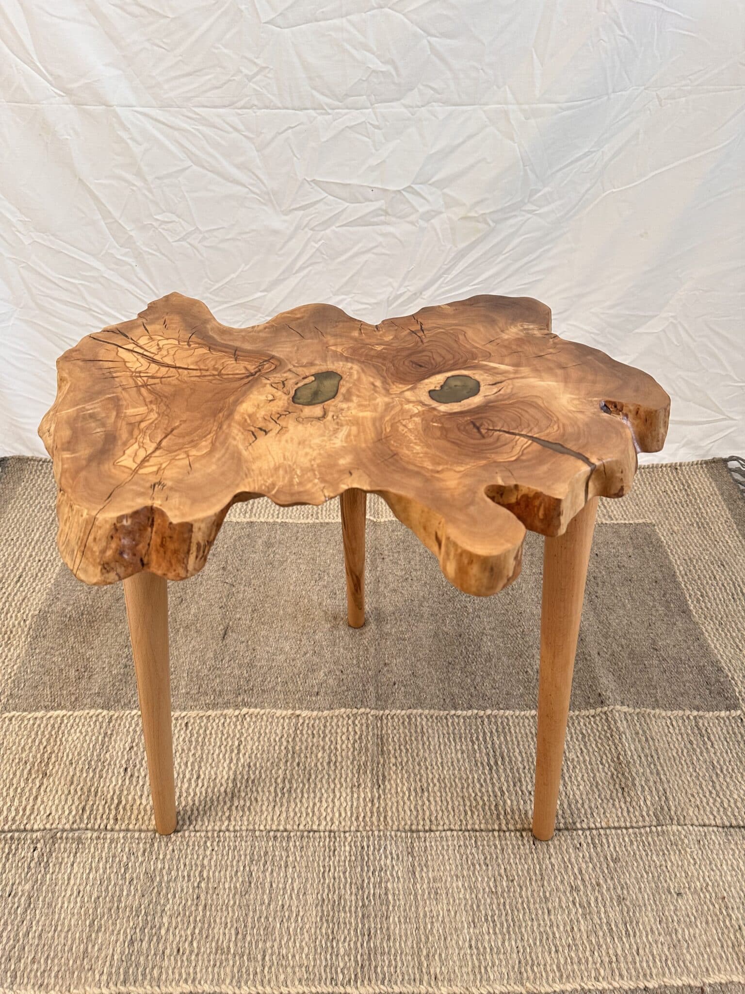 Small Olive Wood Live Edge Coffe Table 1 olive wood life edge coffee table