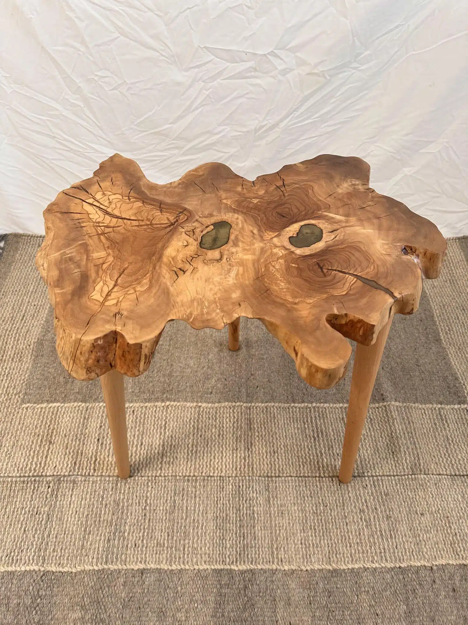 Small Olive Wood Live Edge Coffe Table 3 olive wood life edge coffee table