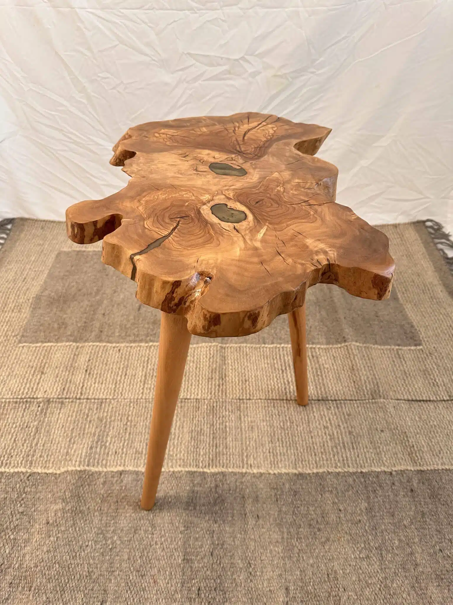 Small Olive Wood Live Edge Coffe Table 5 olive wood life edge coffee table