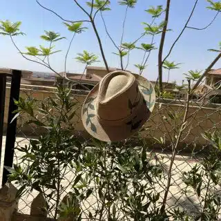 Tree leaves hat