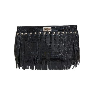 Jessy leather clutch