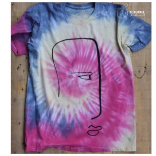 Tie Dye one line Tshirt