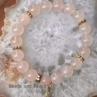 Rose quartz, Fatima’s hand bracelet