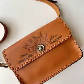 Sunflower cross bag