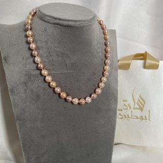 CreLav Gold & Pearl Necklace