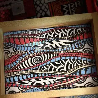 Zebra tray