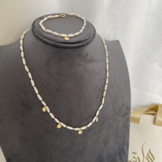 Coins Pearl Necklace