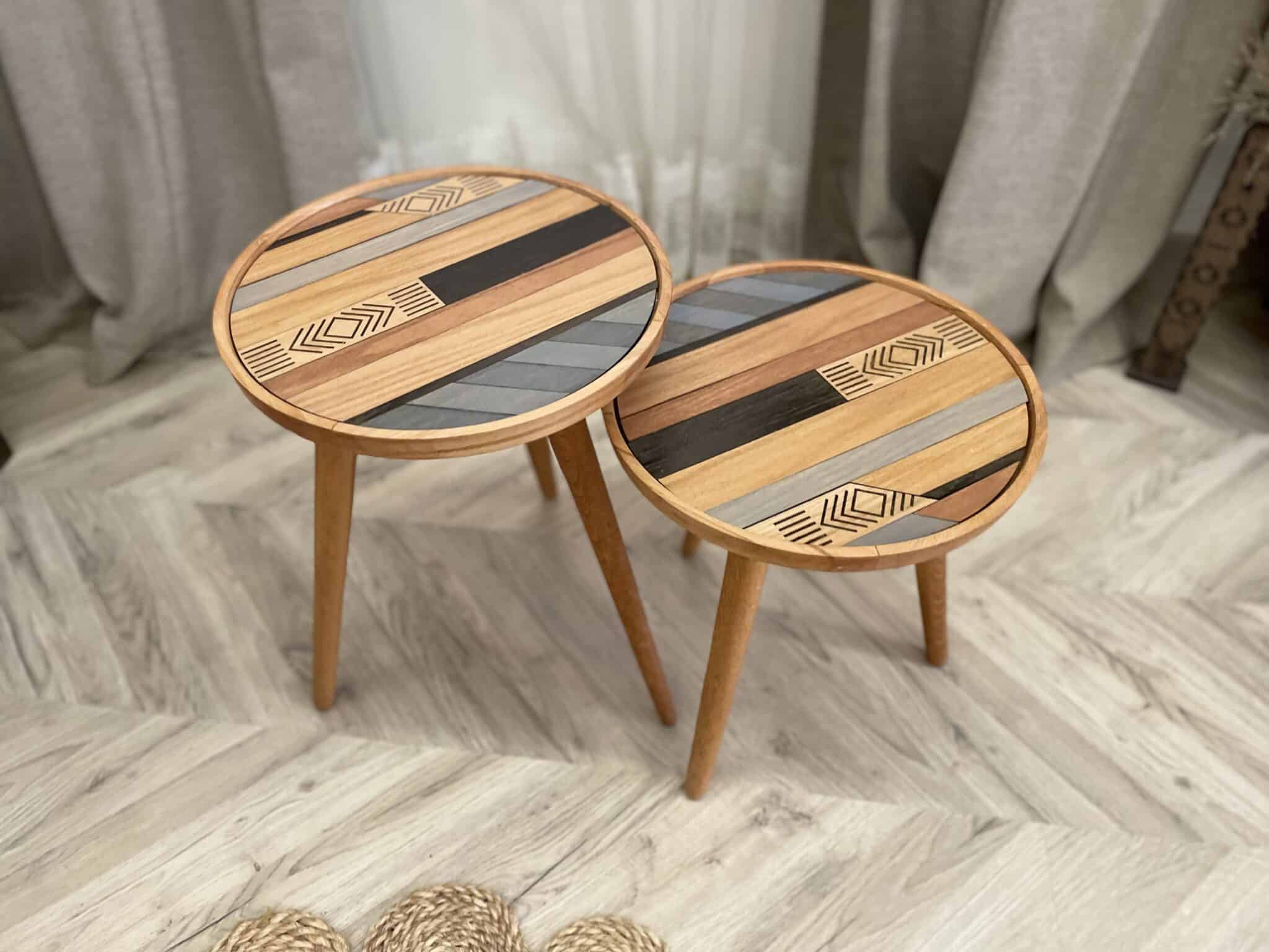 Rounded side table groove 1 Rounded side table groove