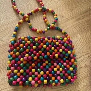colorful beads bag