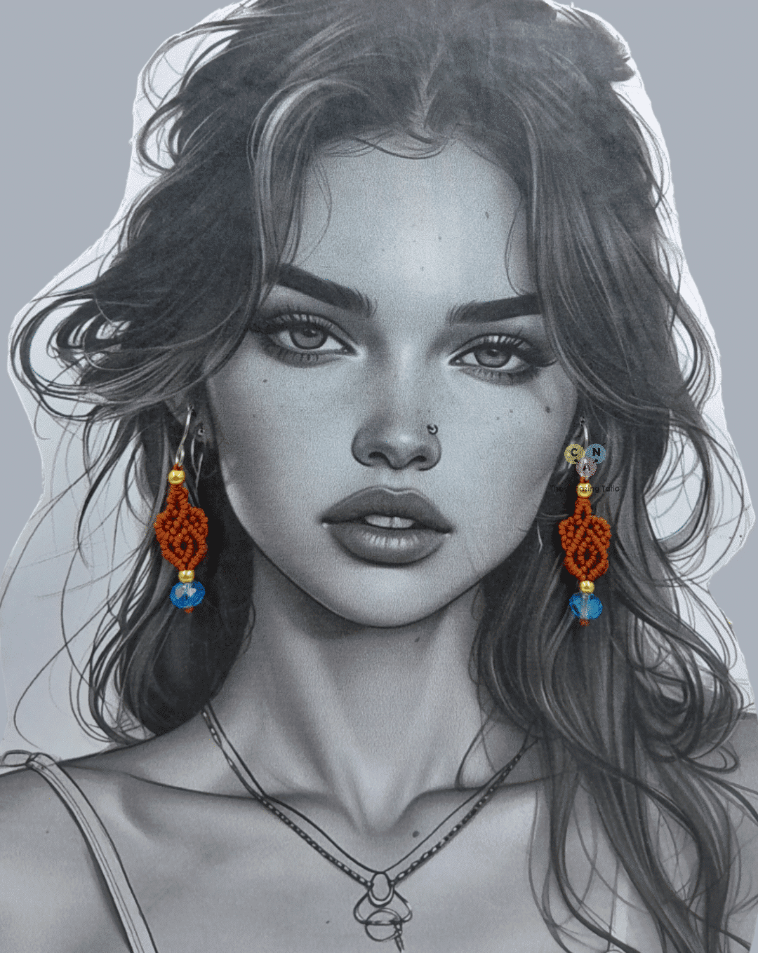 Macramé earrings 2 IMG 1716043335288