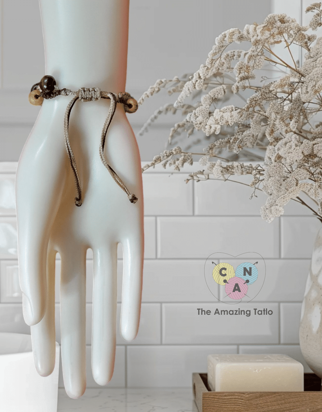 Bubbles macramé bracelet 8 IMG 1716792494005