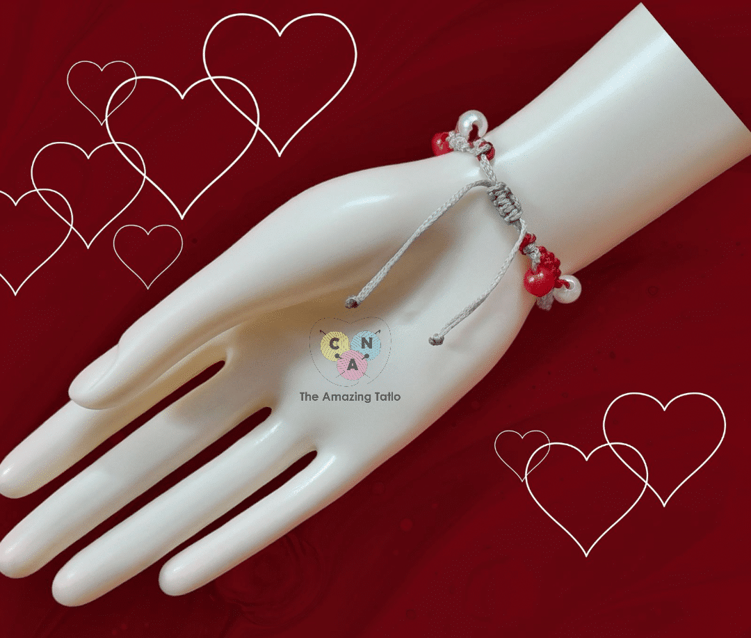 Bubbles macramé bracelet 3 IMG 1716793027559