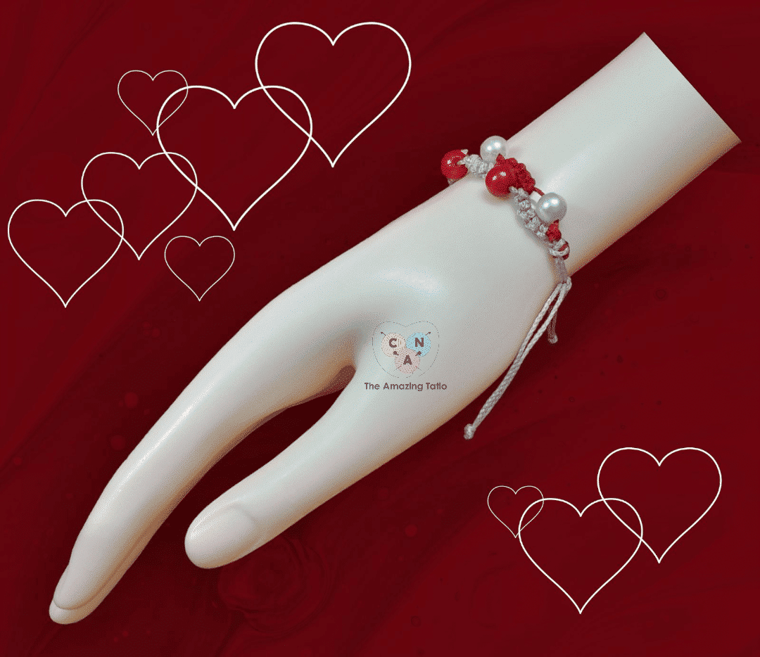 Bubbles macramé bracelet 2 IMG 1716793055081