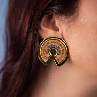 Nubian Moon Earrings