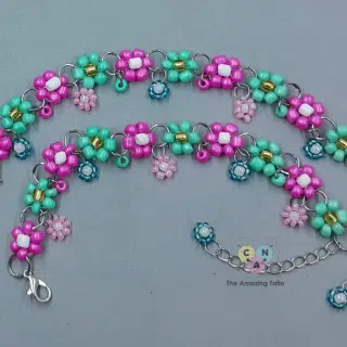 Pink Flower Bracelet collection