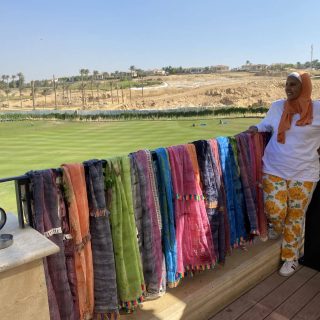 Tie & Dye Cotton Scarves