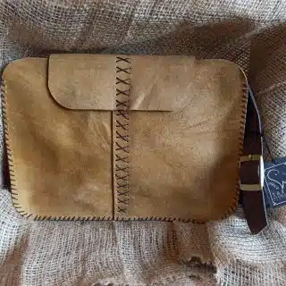 Genuine leather handmade bag