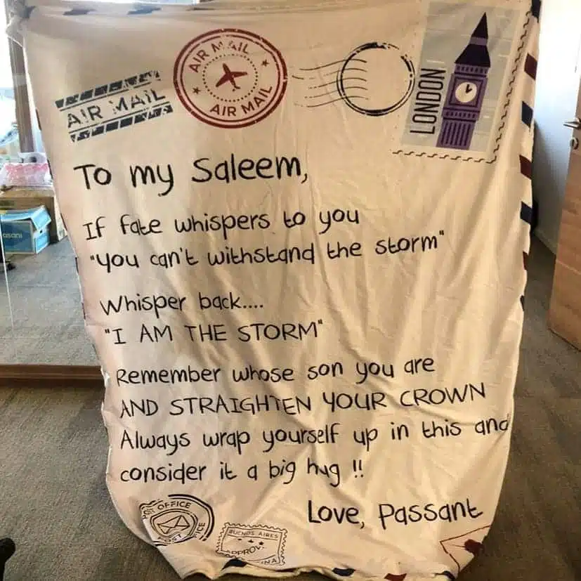 Love letter blanket (Choose blanket type) 2 IMG 20201212 163001 395