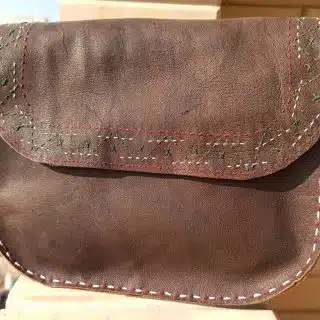 Genuine leather handmade bag