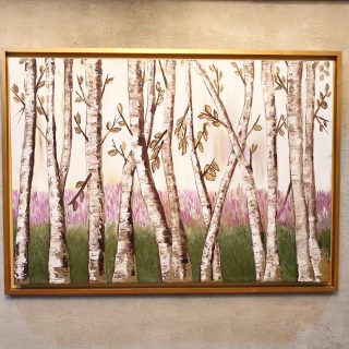 Oil on canvus painting