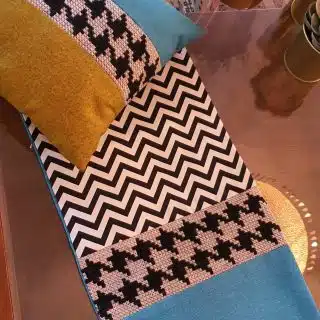 A set of a runner and aCushion