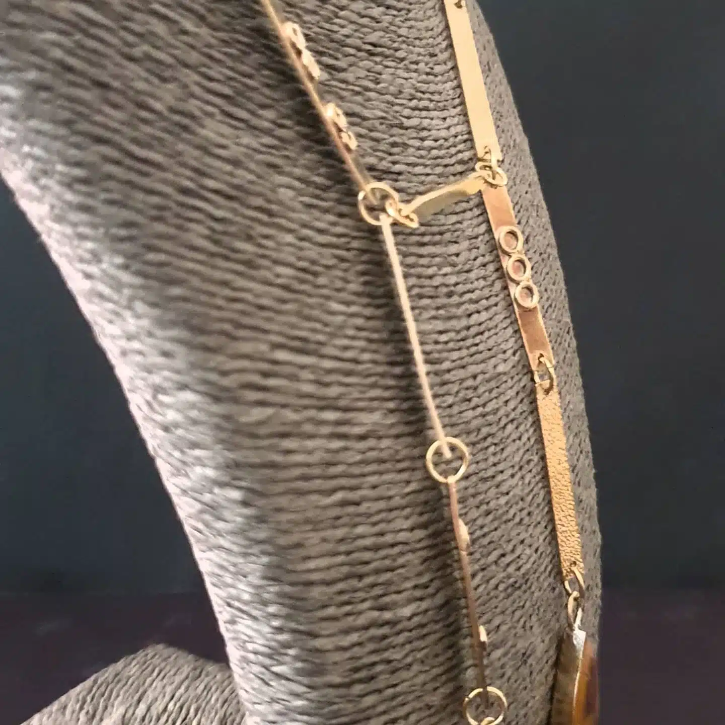 Two stone copper necklace 4 IMG 20210317 124428 184