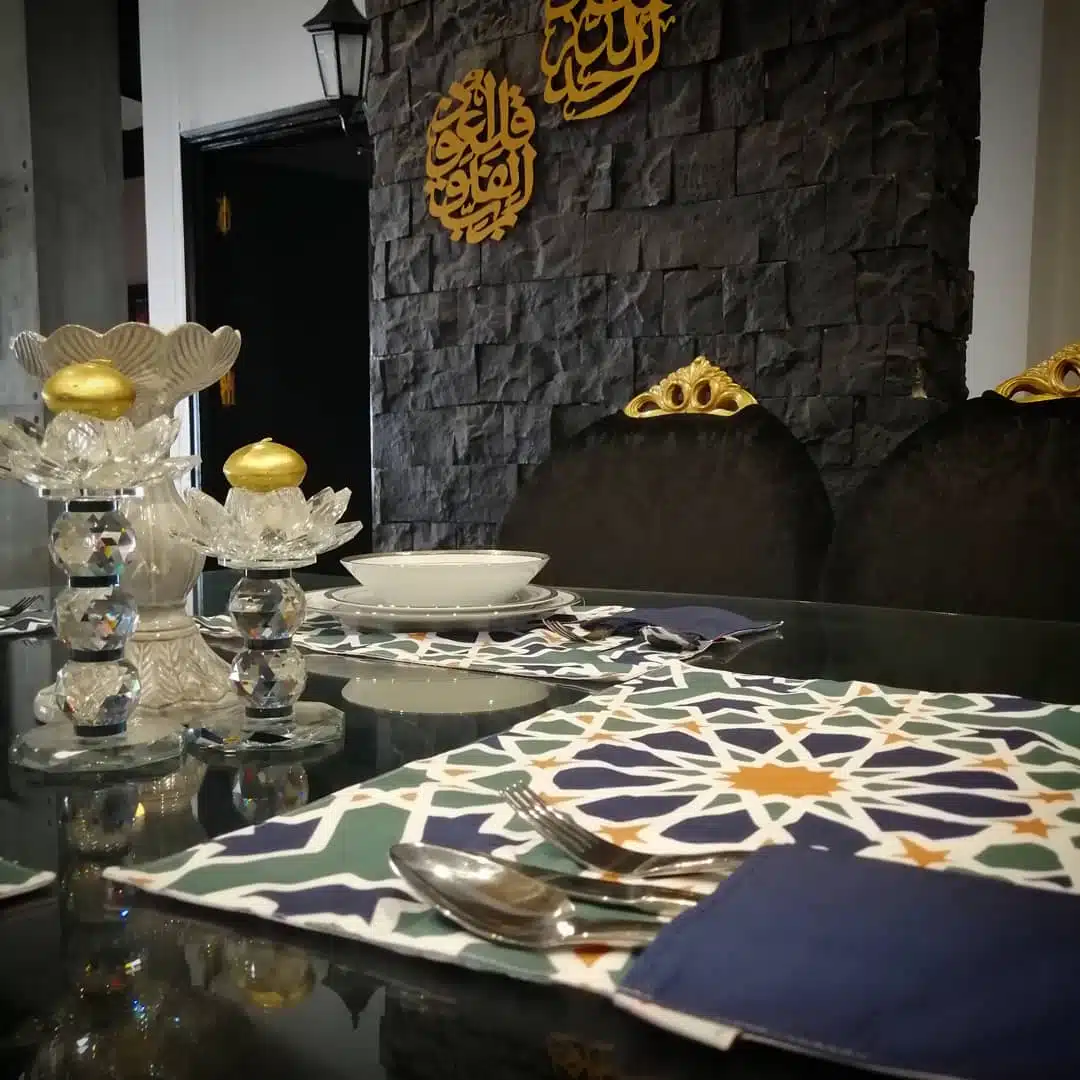 4 Ramadan placemats with cutlery pocket 2 2 IMG 20210416 003743 847