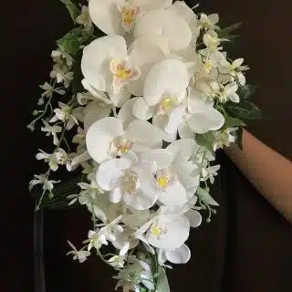 Orchids Jasmin bridal bouquet