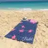 Flamingo towel