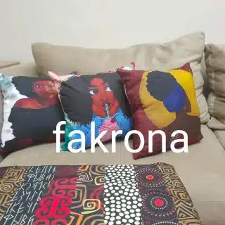 cushions and runners