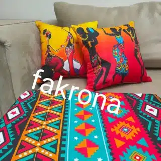 cushions and runners