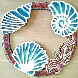 Summer Shells Wreath