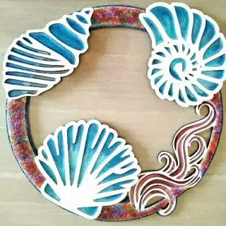 Summer Shells Wreath