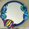 Summer Round mirror