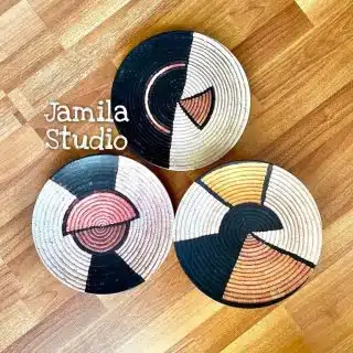 Boho Baskets ( wall plates )