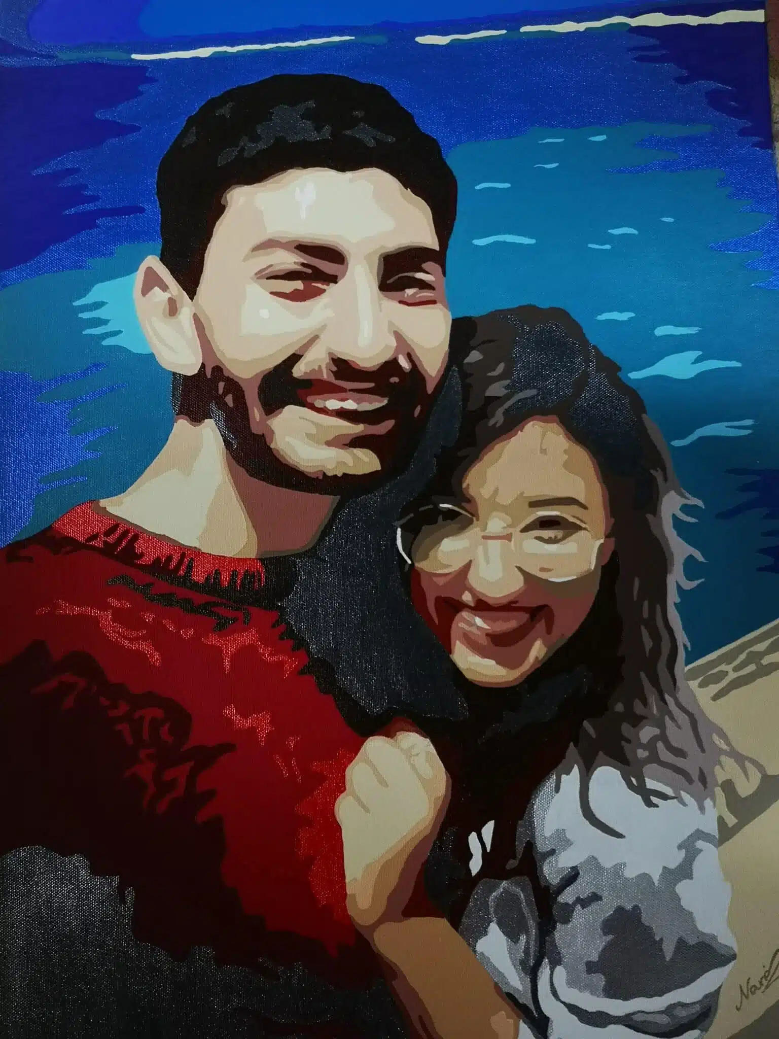 Customized Painting 1 personalized acrylic painting