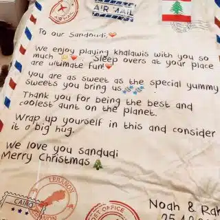 Love letter blanket (Choose blanket type)