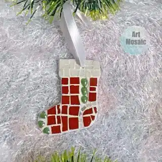Christmas Socks Decoration Mosaic