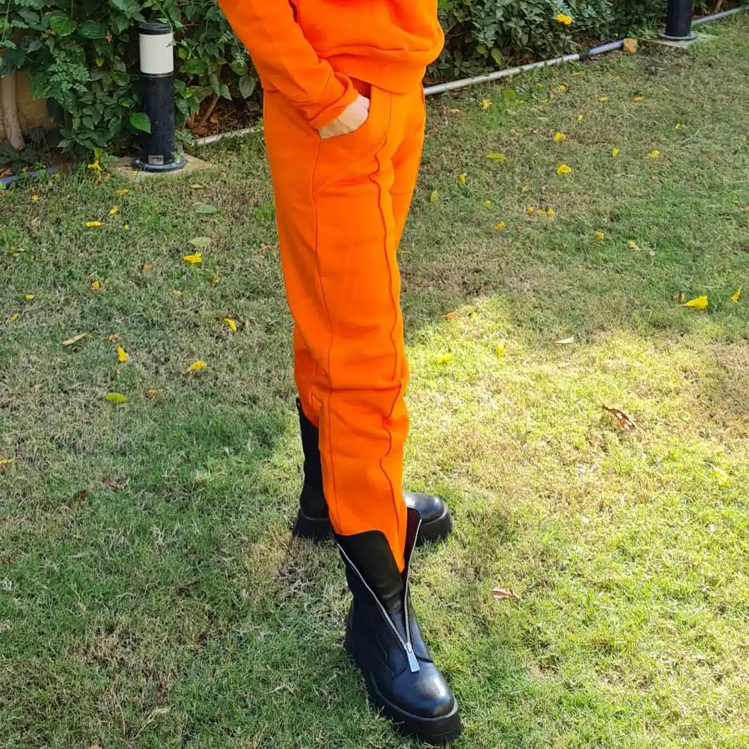 Orange side pocket sweatsuit 2 IMG 20211224 185928 922