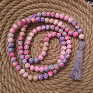 سبحه ١٠٠ من الطمي الهندي مقاس ١٠ مل