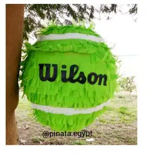Tennis ball piñata
