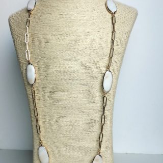 Long Gold plated necklace