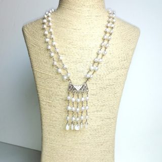 Silverplate necklace