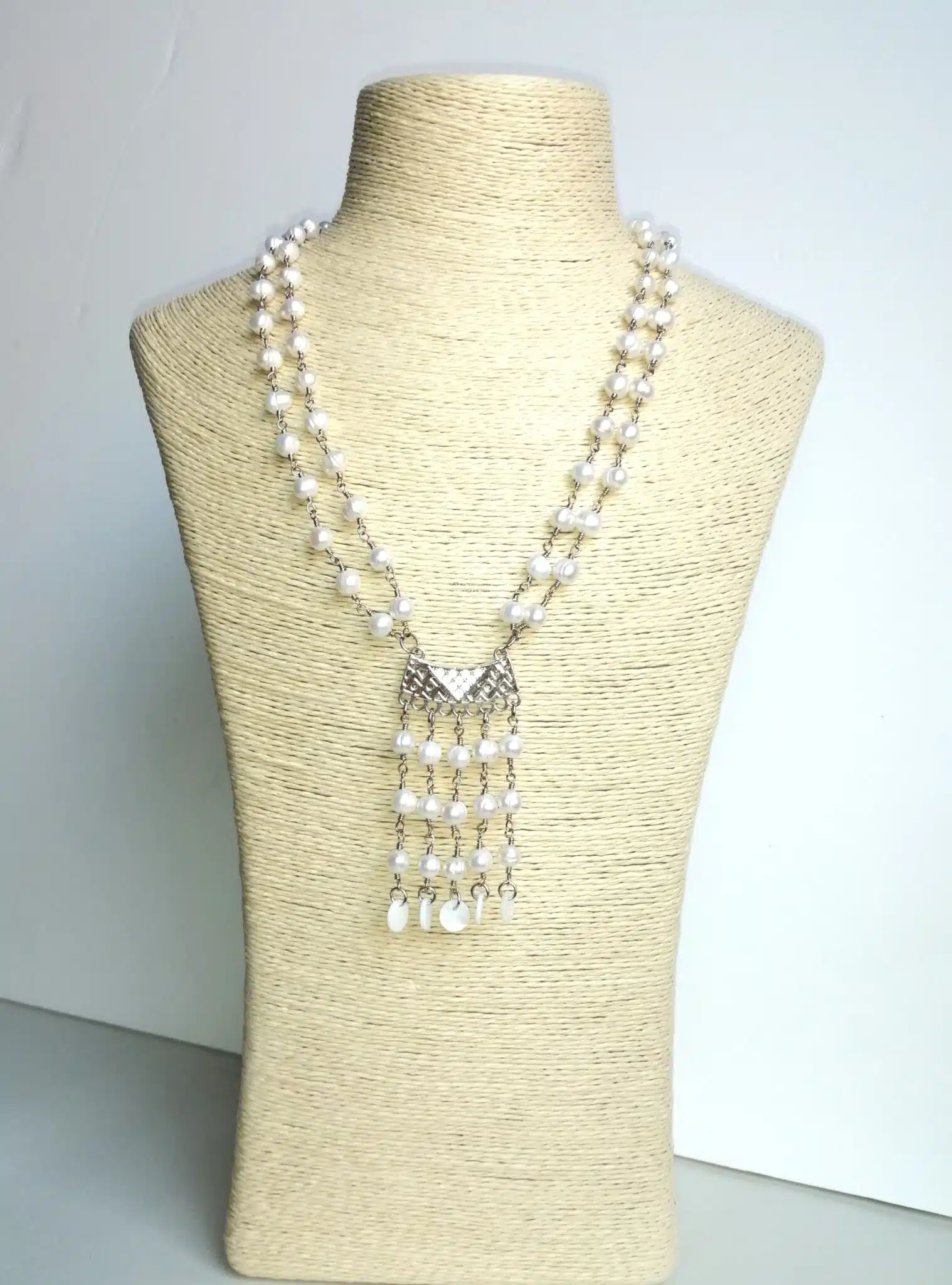 Silverplate necklace 1 Silverplate necklace